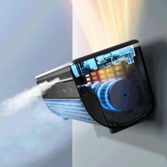 BreezeGo | Draagbare Mini Airconditioner - Direct verkoeling, waar je ook bent!